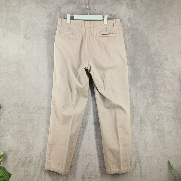 GREAT NORTHWEST Khaki Pants 4-Pocket Solid Tan W:33 L: 32 - Picture 8 of 11